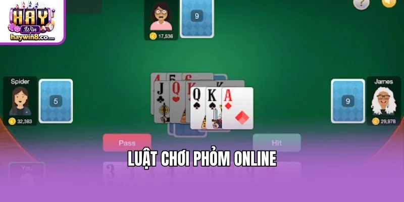 Luật chơi Phỏm online